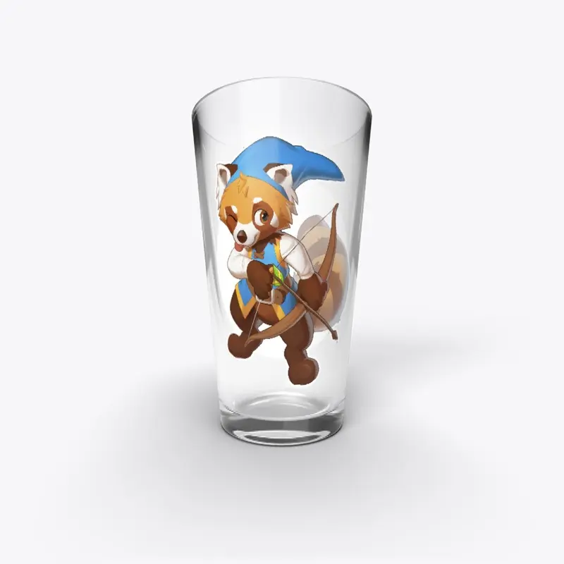 Panda Adventurer Glass