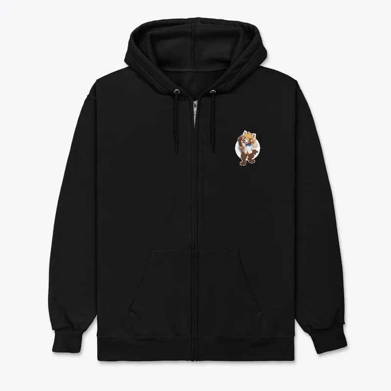 Smart Panda Zip Hoodie 